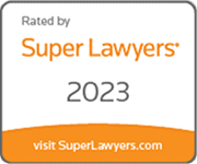Rated by | Super Lawyers | 2023 | Visit SuperLawyers.com
