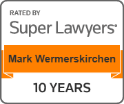 Rated by Super Lawyers | Mark Wermerskirchen | 10 Years